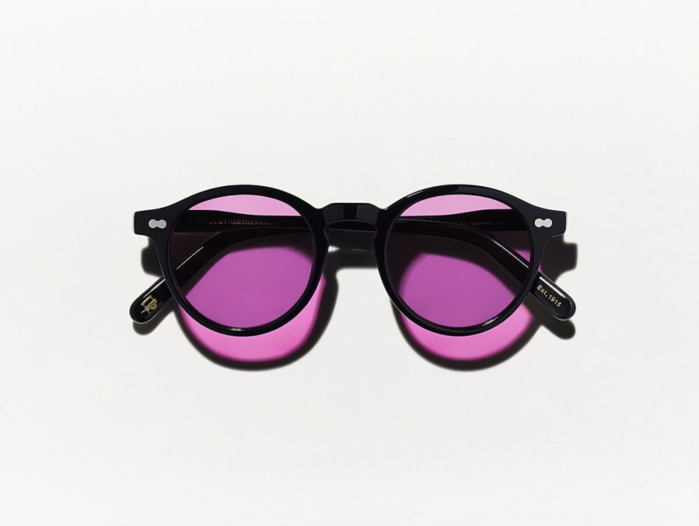 Moscot Miltzen Black with Moscot Custom Made Tints